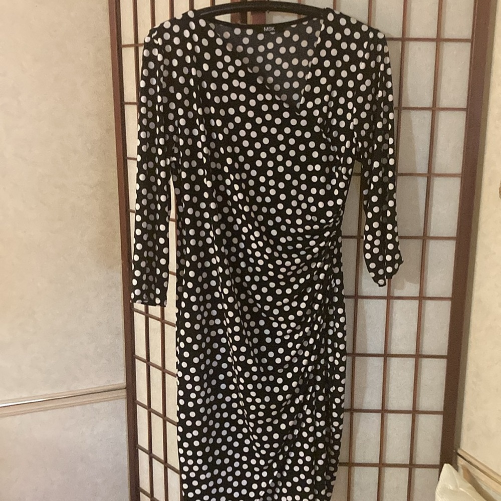 MSK Black  Dress-M